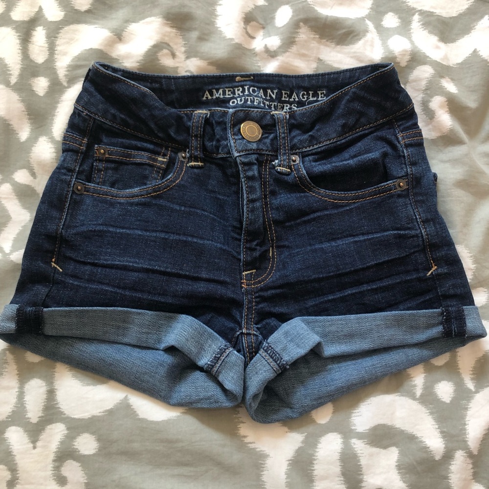 AEO SUPER STRETCH SHORTS